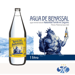 Agua Benassal Gourmet 1 litro