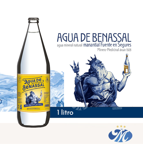 Agua Benassal Gourmet 1 litro