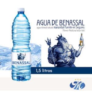 Agua Benassal Pet 1,5 litros
