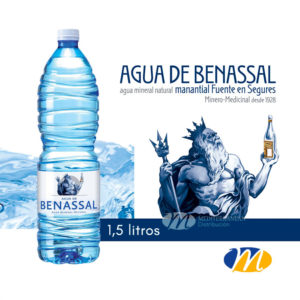 Agua Benassal Pet 1,5 litros