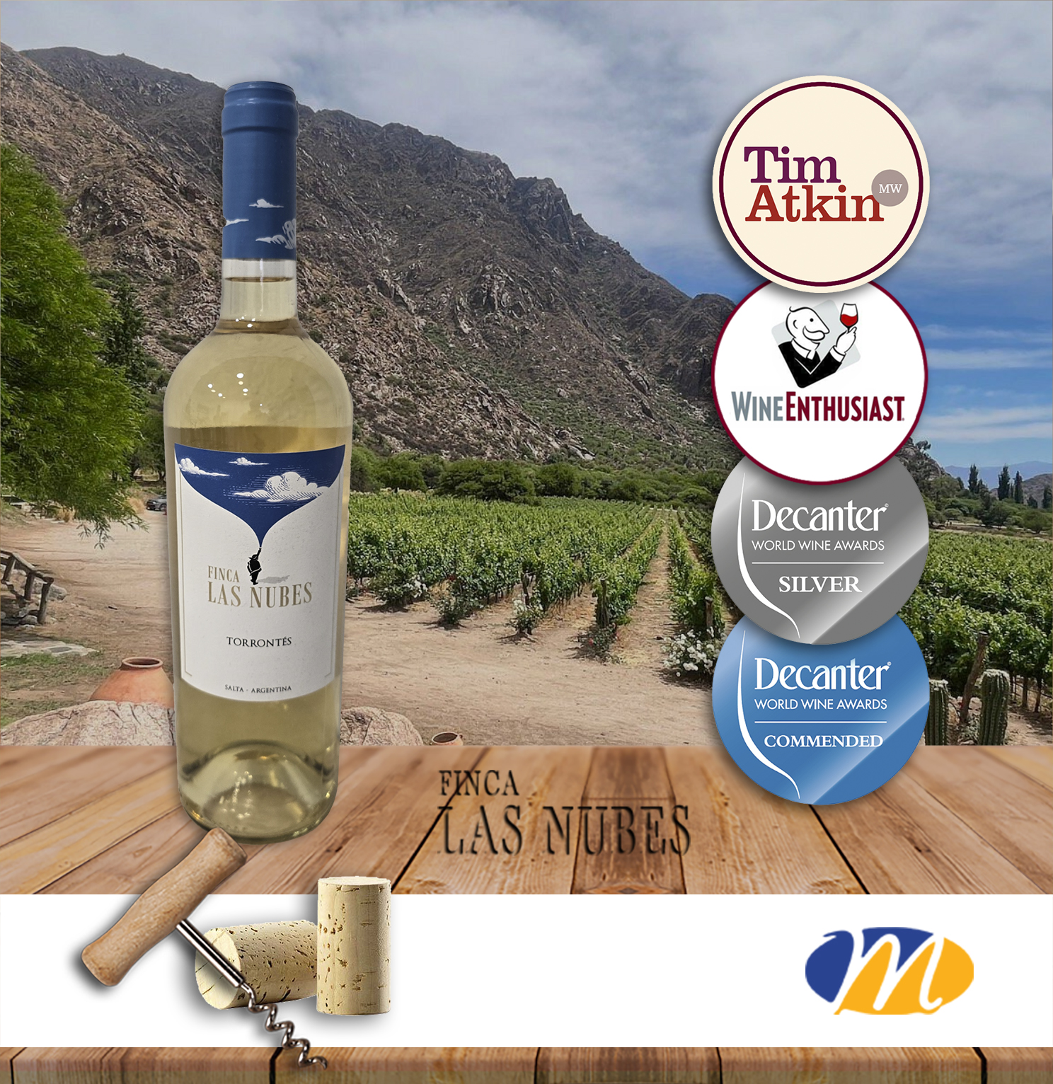 finca las nubes torrontes