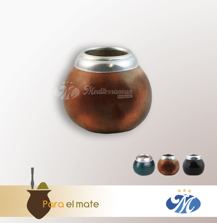 Mate calabaza con virola