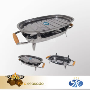 Brasero de acero inoxidable