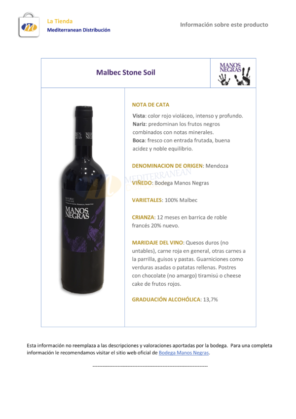 Stone Soil Malbec