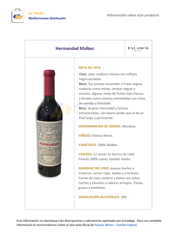 Hermandad Malbec - Imagen 2