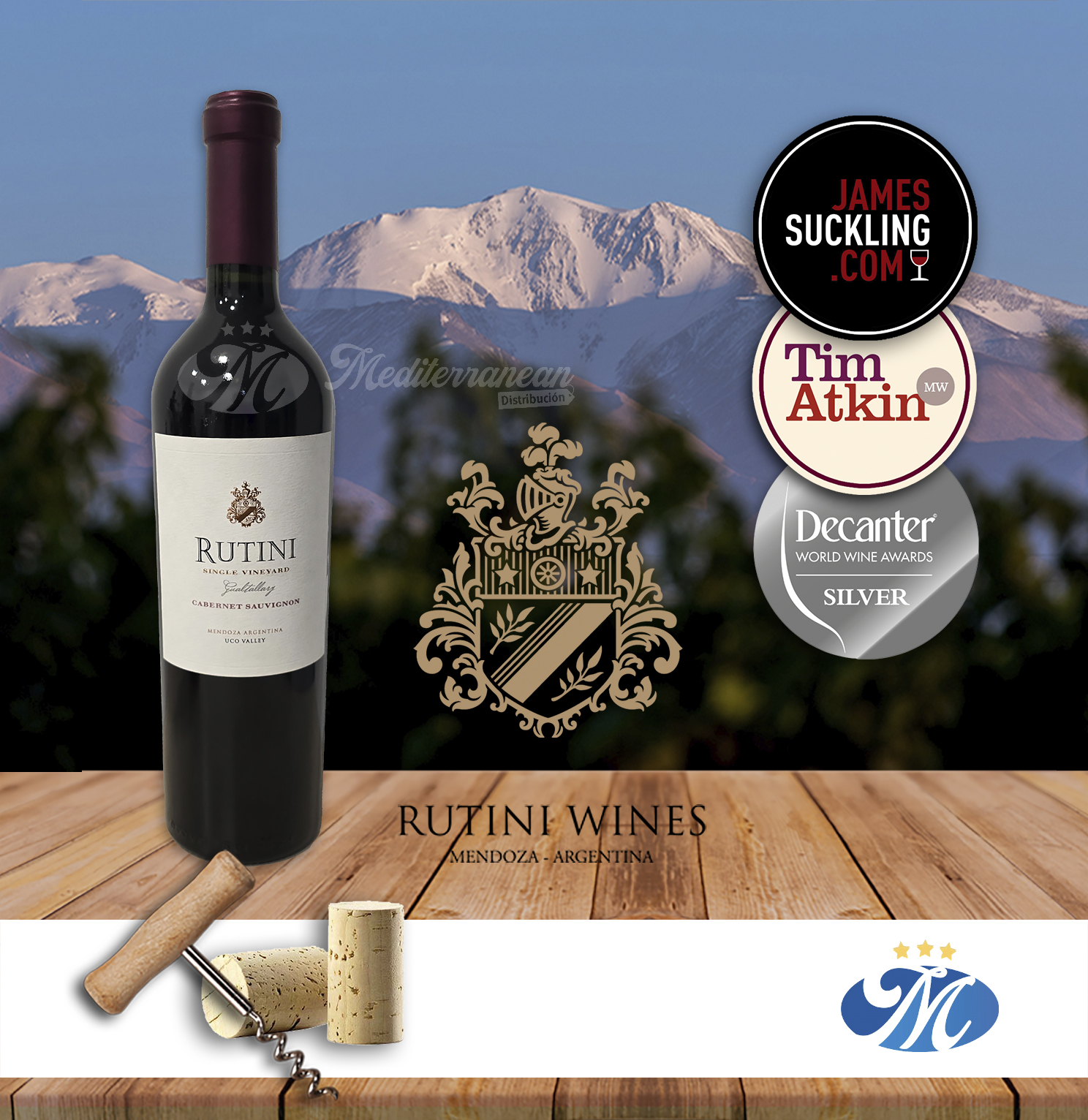 Rutini Single Wineyard Cabernet Sauvignon