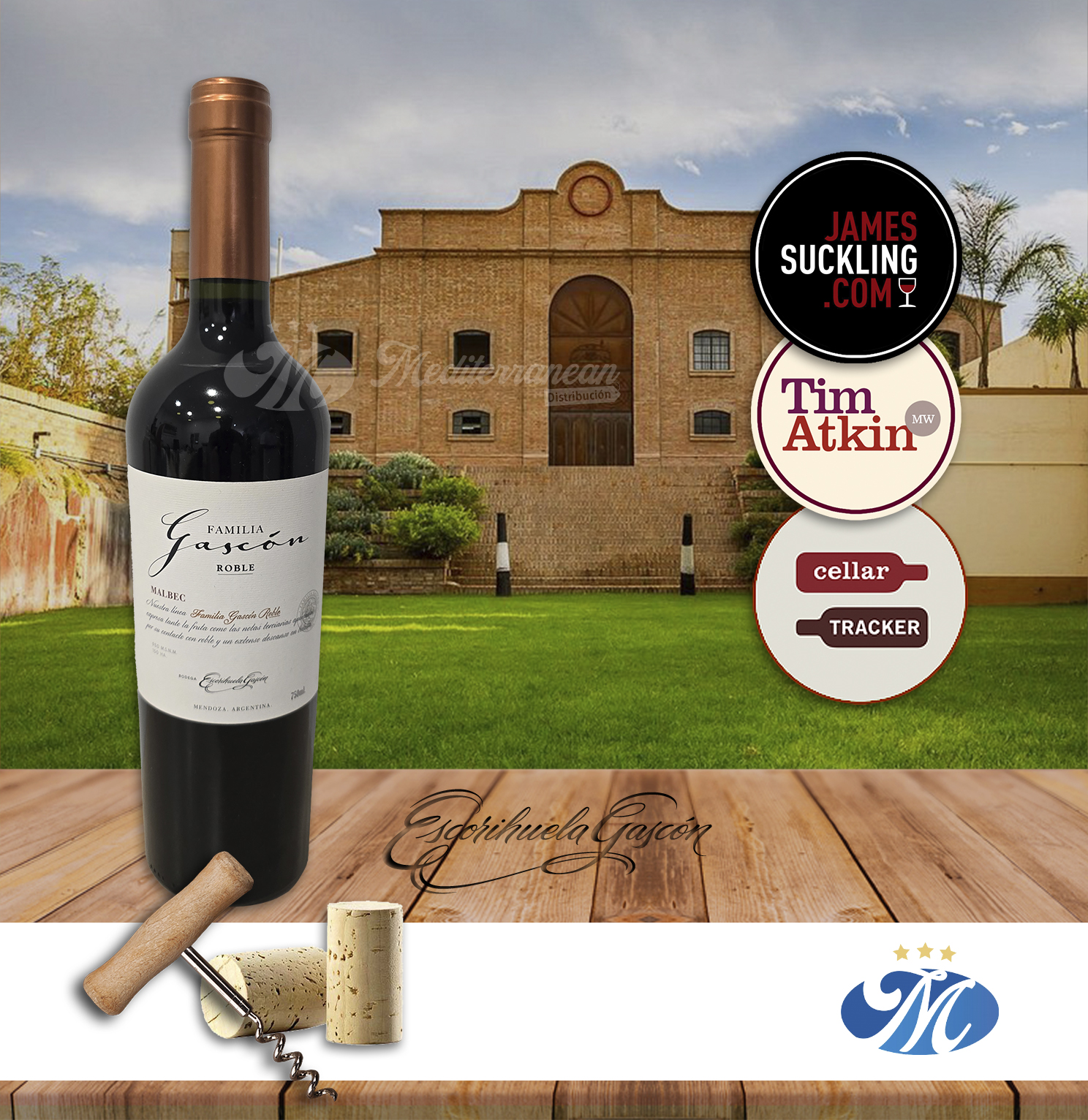 Familia Gascón Malbec
