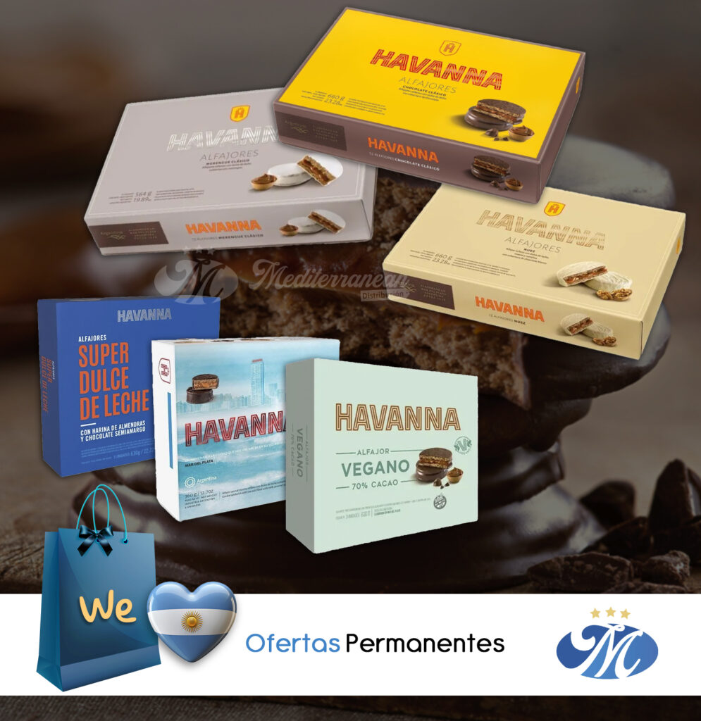 Nuevo Combo Alfajores Havanna